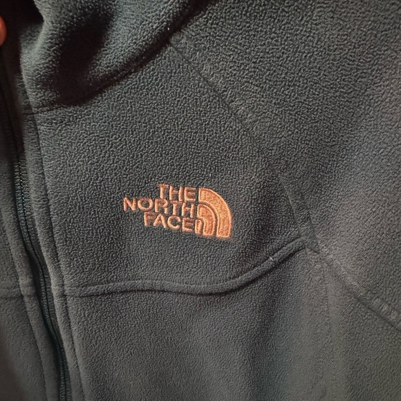 Women’s North Face Zip Up Blue Fleece Jacket Size Small - Picture 2 of 4